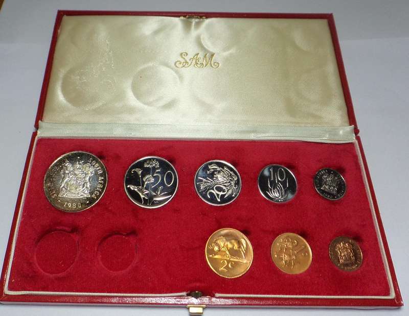 Republic of SA: 1980 Short Proof Set in Red Box