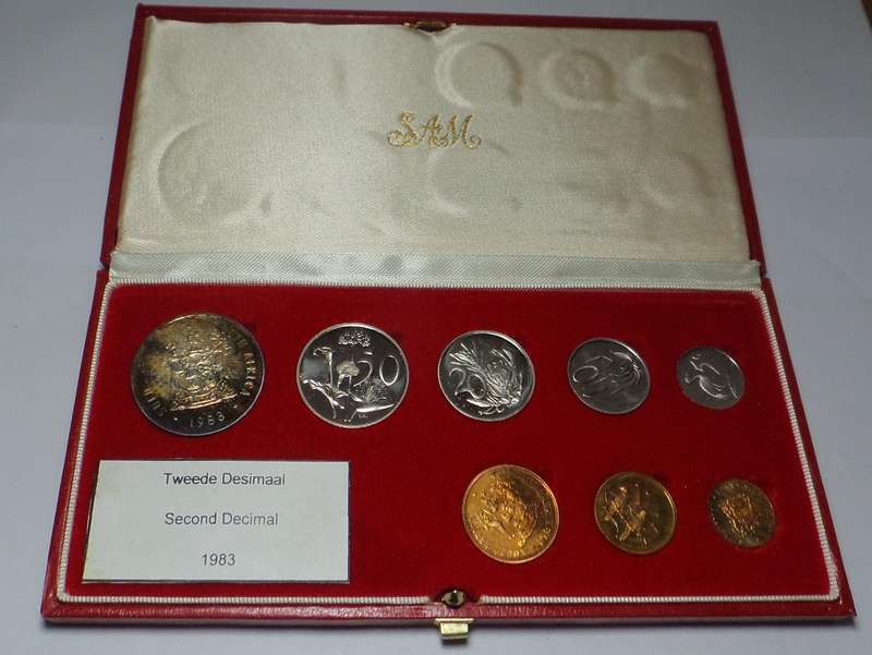 Republic of SA: 1983 Short Proof Set in Red Box
