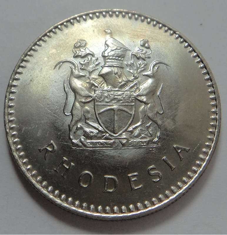 1975 25c Rhodesia (Mint State)
