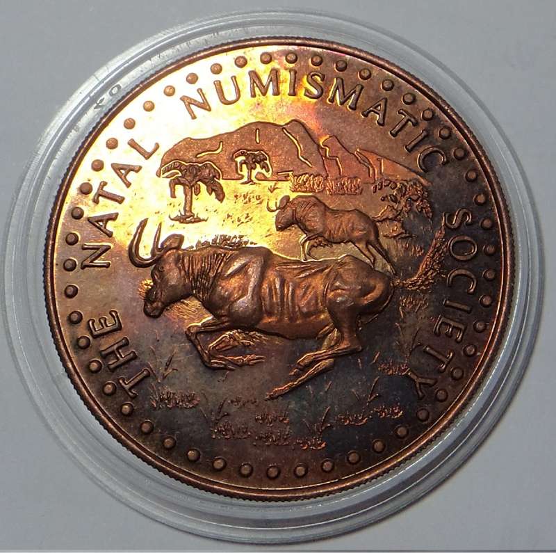 Natal Numismatic Society Diamond Jubilee (Copper-Bronze)