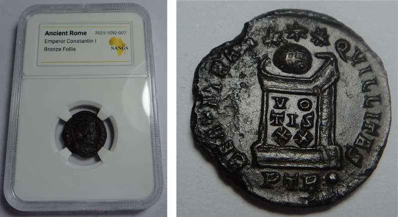 Ancient Rome: Constantine I (307-337 A.D) Bronze Follis