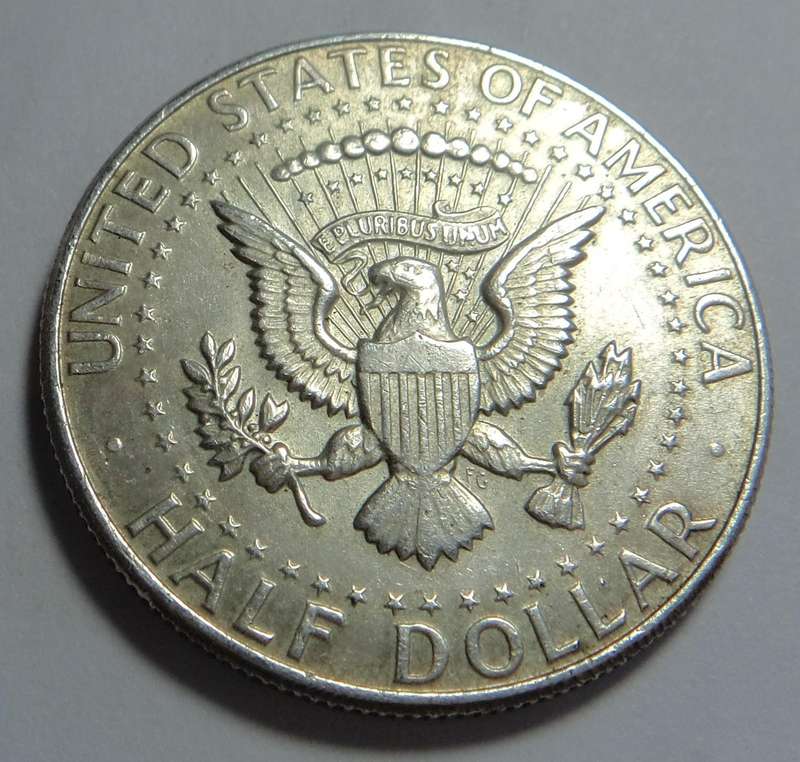 United States Kennedy Silver Half Dollar 1964