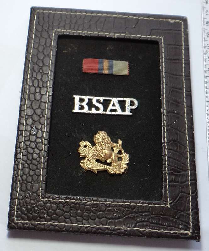 British South African (Rhodesia) Police Badges