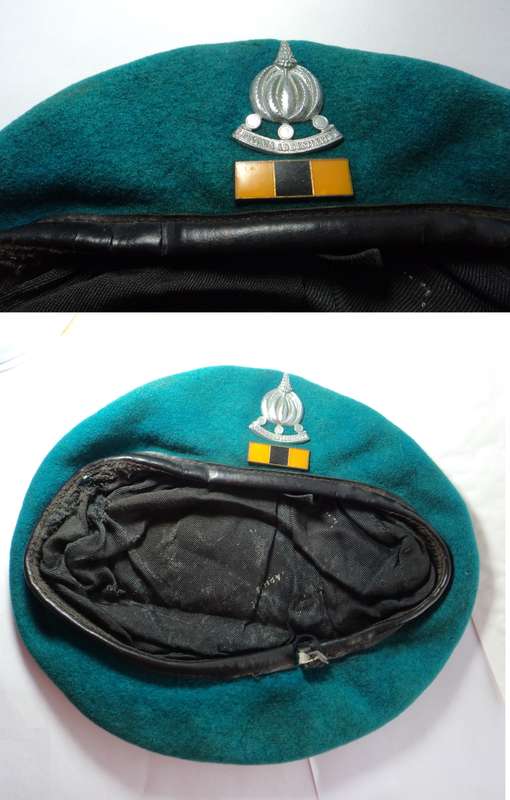 Old SADF South African Finance Service Corps Beret