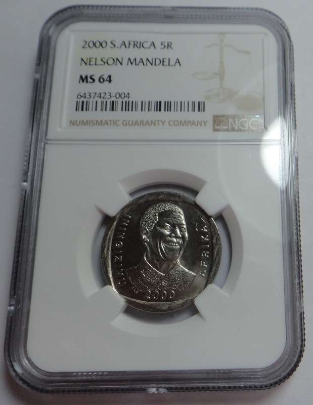RSA Mandela R5 of 2000, NGC MS 64