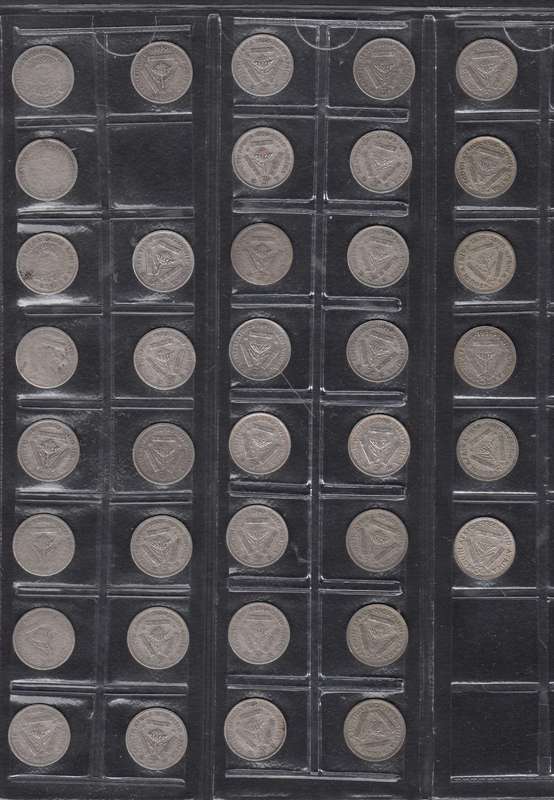 Union of South Africa: Tickey Collection 1923-1959