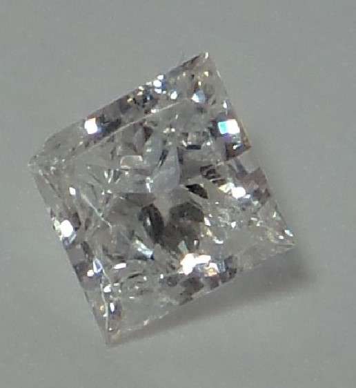 Princess Cut Natural Diamond 0,40ct F/VVS