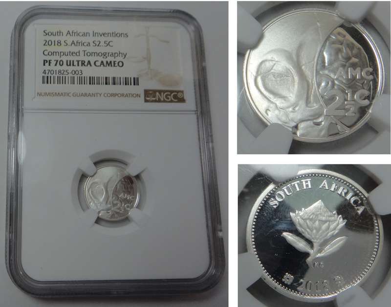 RSA Tickey 2018 (Computed Tomography) NGC PF 70 Ultra Cameo
