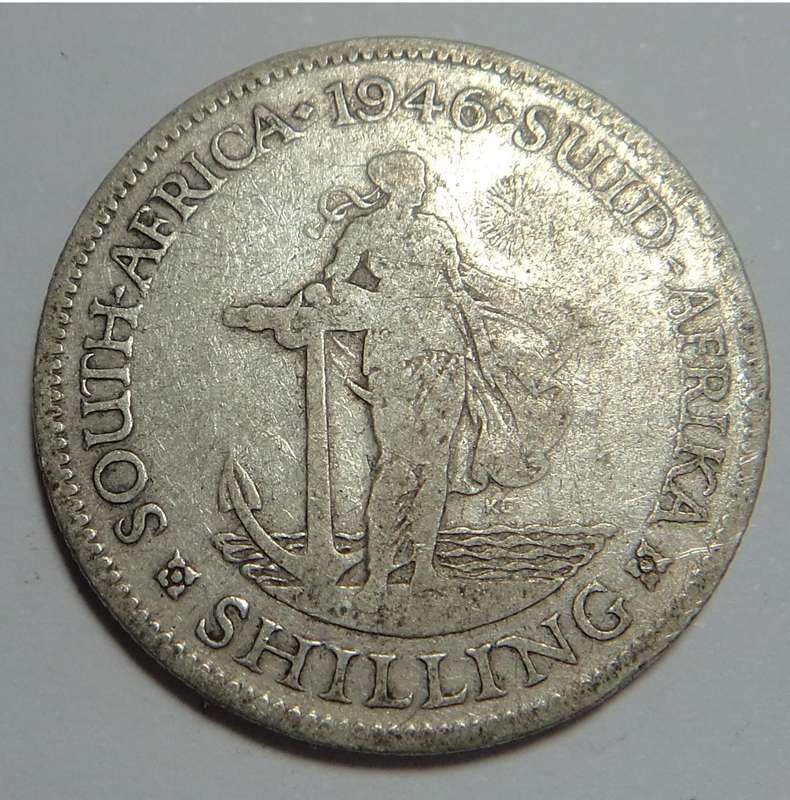 Union of South Africa: Shilling of 1946 (Low Mintage)