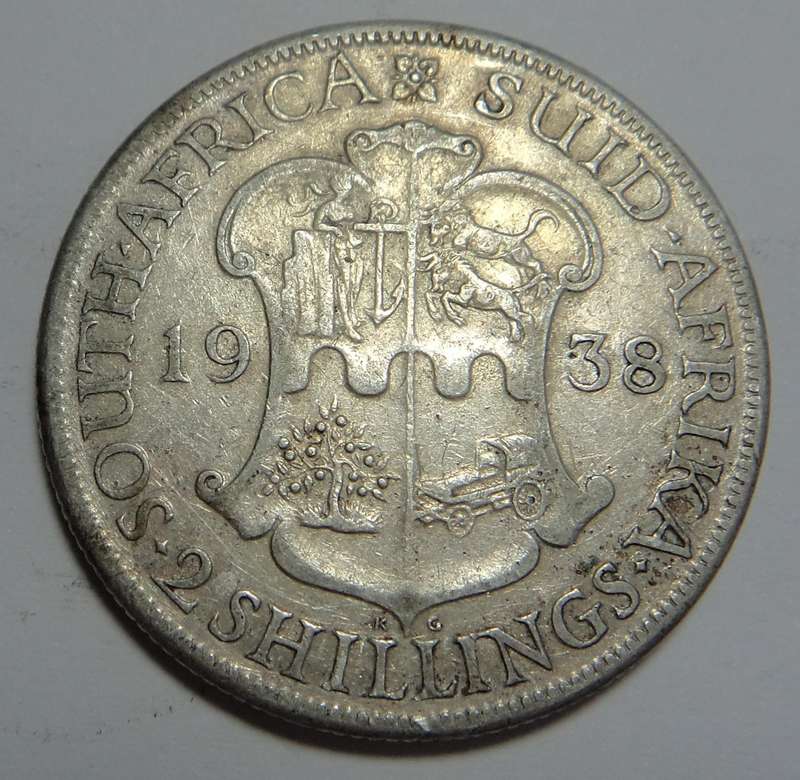 Union of South Africa: 2-Shilling of 1938