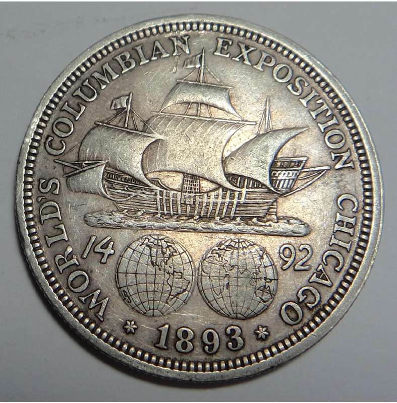 USA: Columbus Exposition Half Dollar of 1893