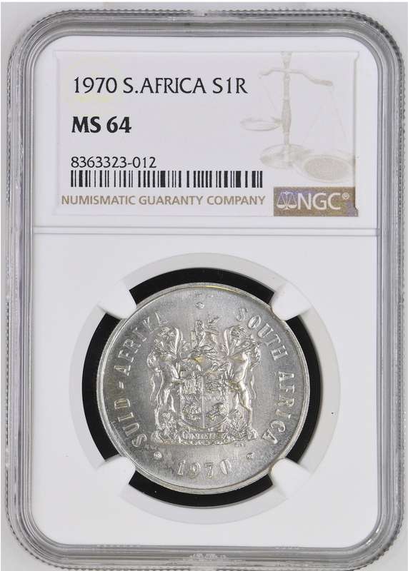 1970 Silver R1: NGC MS 64