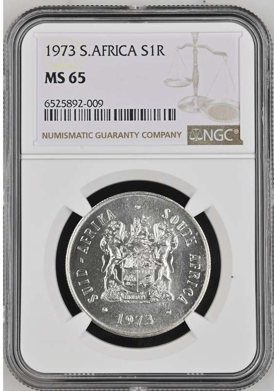 1973 Silver R1: NGC MS 65