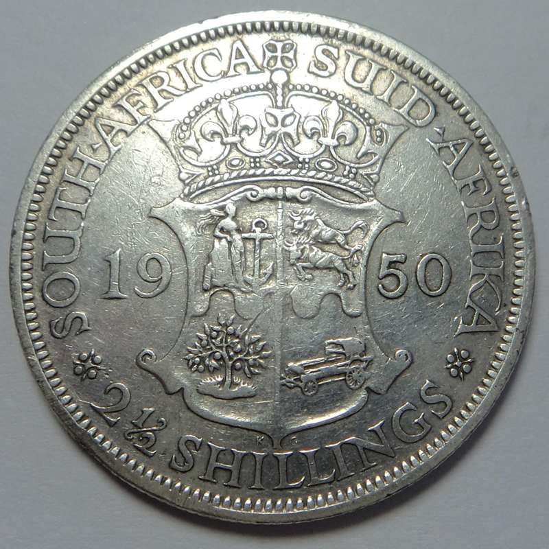 Union of South Africa: The Scarce Half Crown of 1950