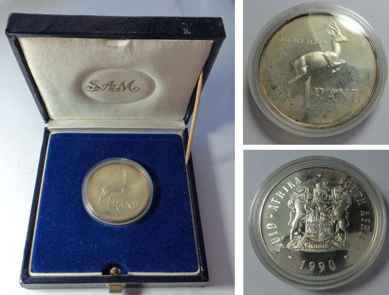RSA: Silver Proof R1 of 1990