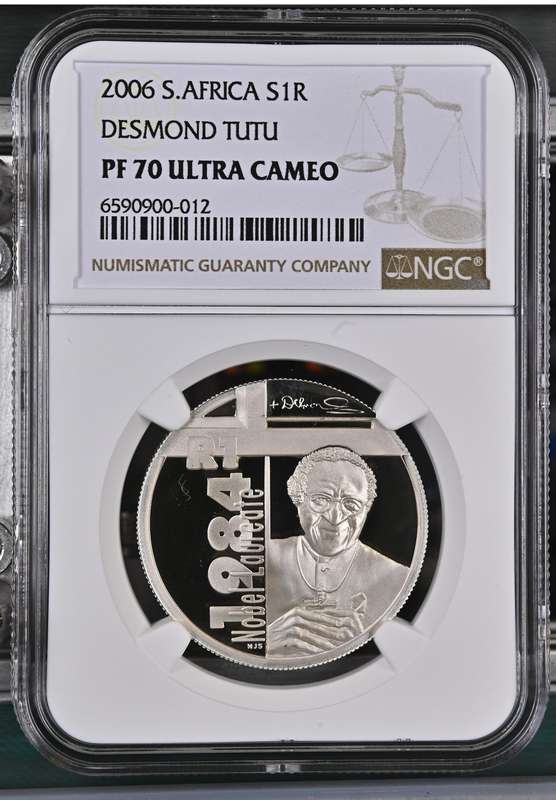 RSA Silver R1 2006 (Tutu) NGC PF70 Ultra Cameo