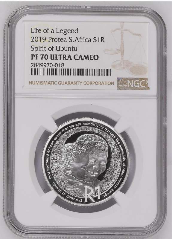 RSA Silver R1 2019 (Ubuntu) PF70 Ultra Cameo