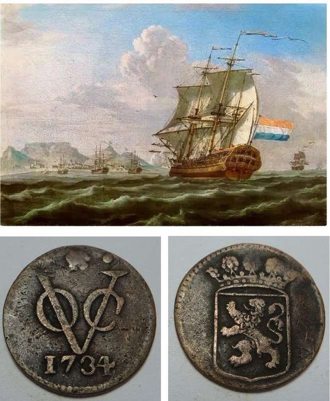 VOC (Holland): Doit of 1734