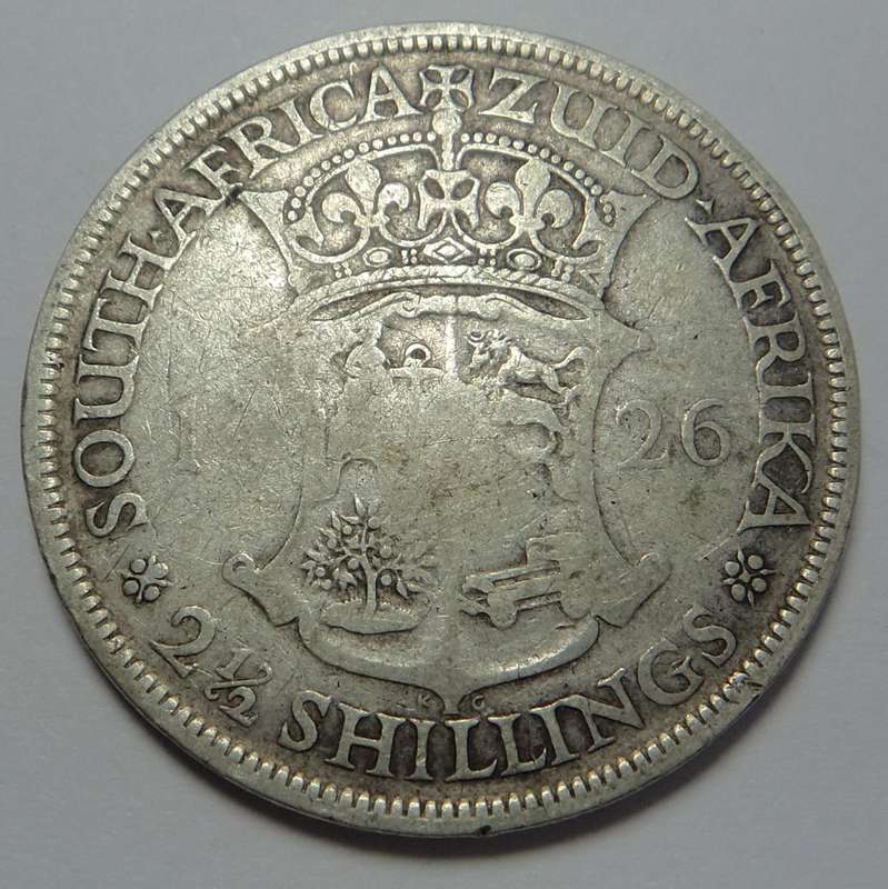 Union of SA: Half-Crown (2/6-) of 1926
