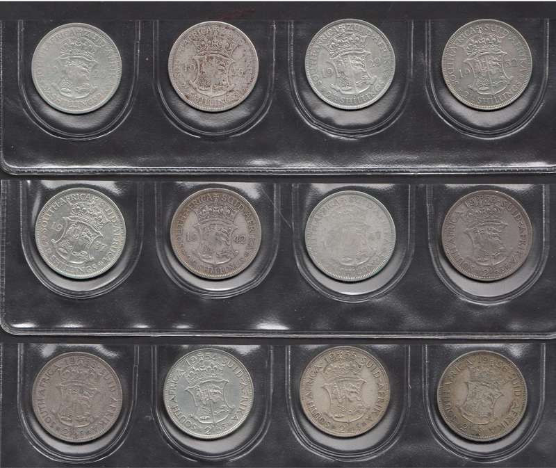 Union of South Africa: Half Crown Collection