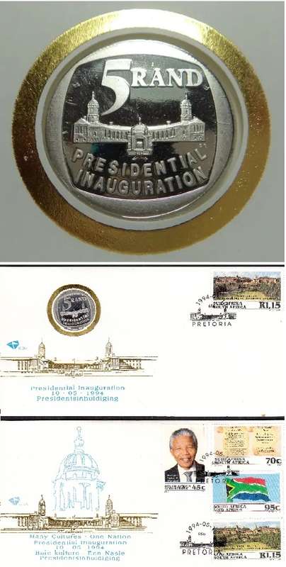 FDC with 1994 Presidential Inauguration Proof R5 (10 available)