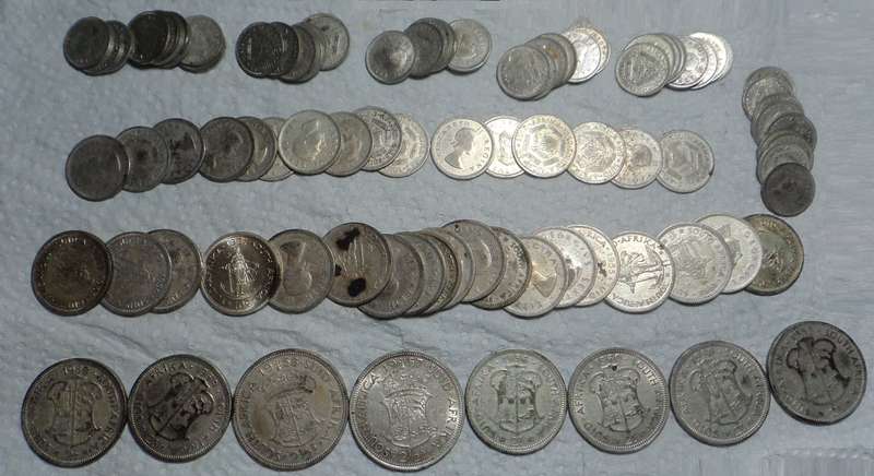 Collection of South African Silver Coins (post-1950)