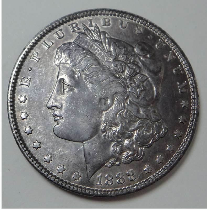 USA Silver Morgan Dollar 1888 (Philadelphia)