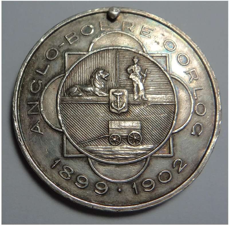 Anglo Boer War Medal (Disk) to Burger P.E.J. Kruger