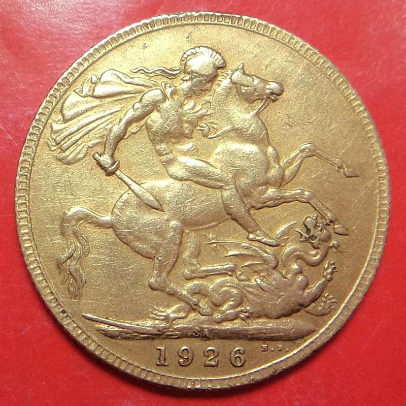 Union of South Africa: GOLD Sovereign of 1926