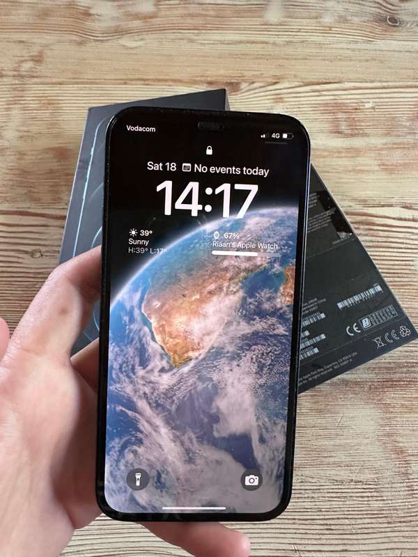iPhone 12 Pro 256GB with box!