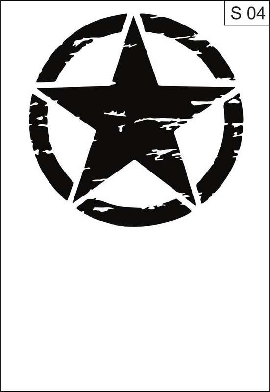JEEP Star 350mm Matt Black SO4