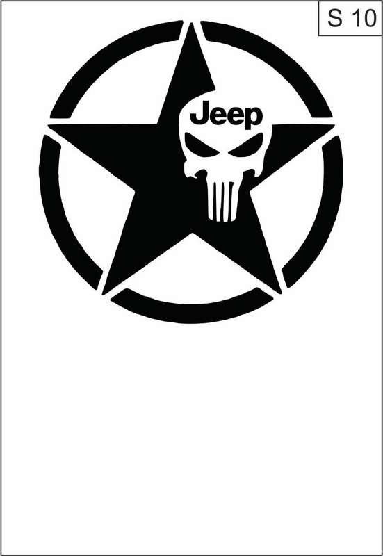 JEEP Star 350mm Matt Black SO 10