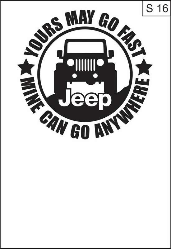 JEEP Star 350mm Matt Black SO 16