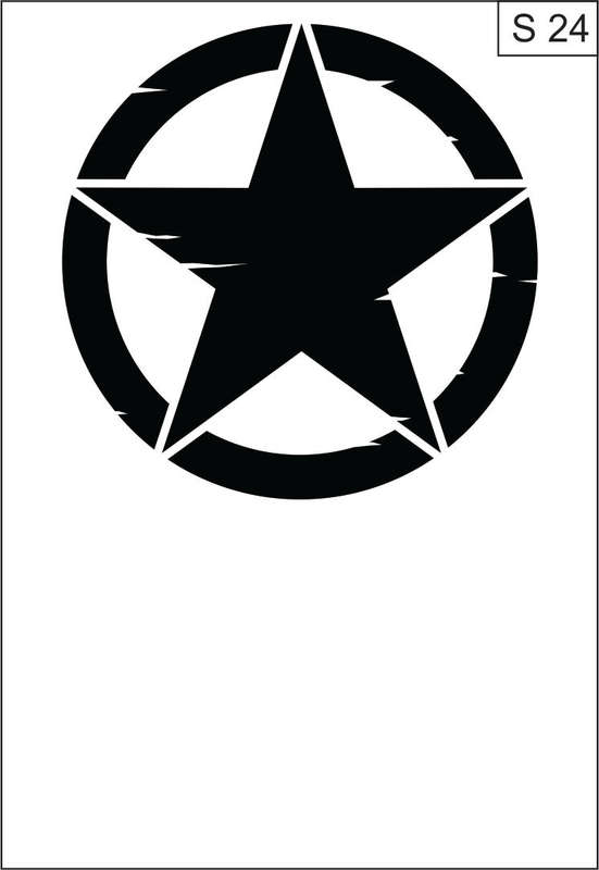 JEEP Star 350mm Matt Black SO 24