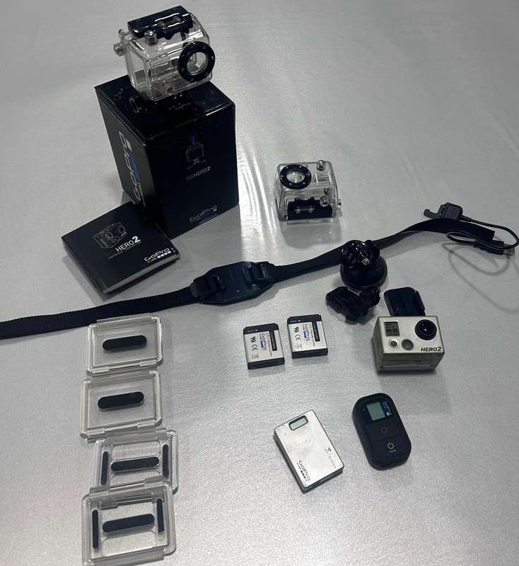 GoPro HERO 2 with accesories