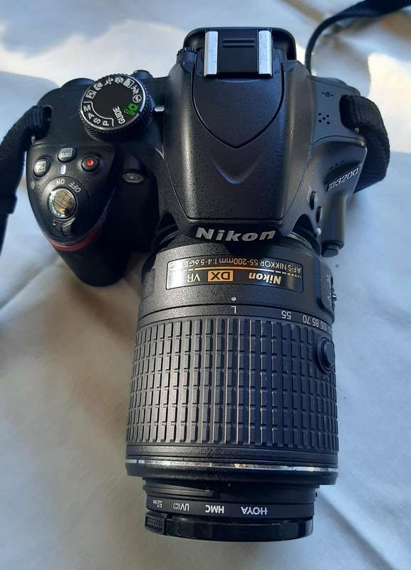 Nikon D3200 with 3 lenses and more