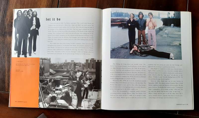 John Lennon, first edition "An illustrated life of John Lennon" from 2003, new