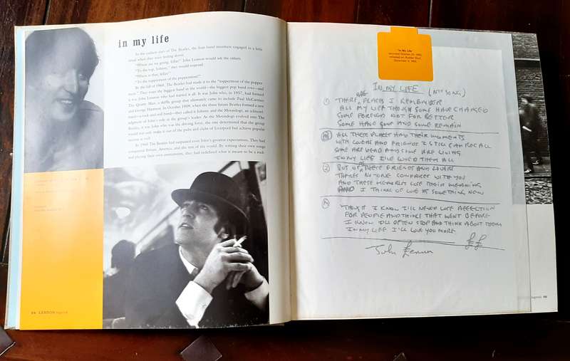 John Lennon, first edition "An illustrated life of John Lennon" from 2003, new