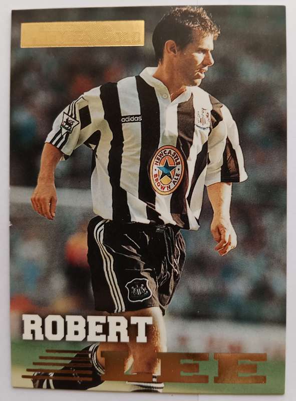 ROBERT LEE (Newcastle) - TOPPS PREMIER GOLD COLLECTION 1996/97 - TRADING CARD CARD 105 of 161