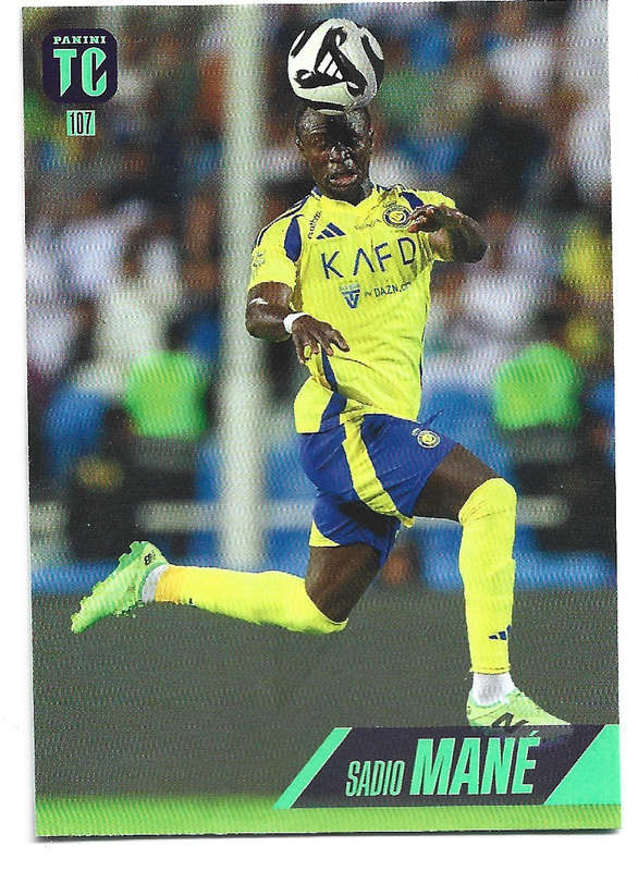 SADIO MANE - PANINI `TOP CLASS` 2025 COLLECTION -  BASE TRADING CARD 107