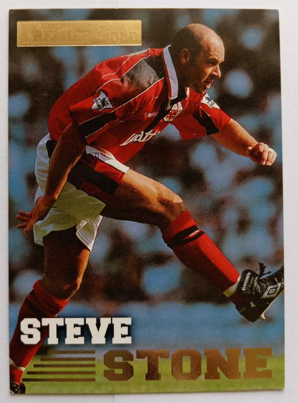 STEVE STONE (Forest) - TOPPS PREMIER GOLD COLLECTION 1996/97 - TRADING CARD CARD 112 of 161