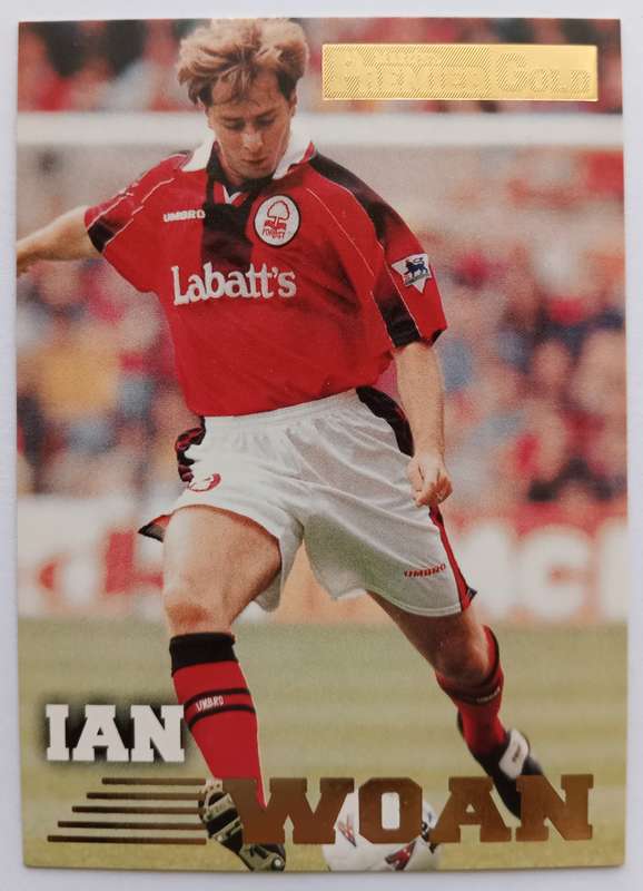 IAN WOAN (Forest) - TOPPS PREMIER GOLD COLLECTION 1996/97 - TRADING CARD CARD 113 of 161