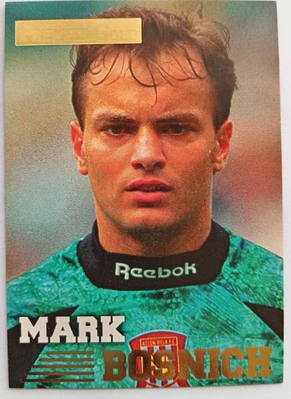 MARK BASNICH (Aston Villa) - TOPPS PREMIER GOLD COLLECTION 1996/97 - TRADING CARD CARD 11 of 161