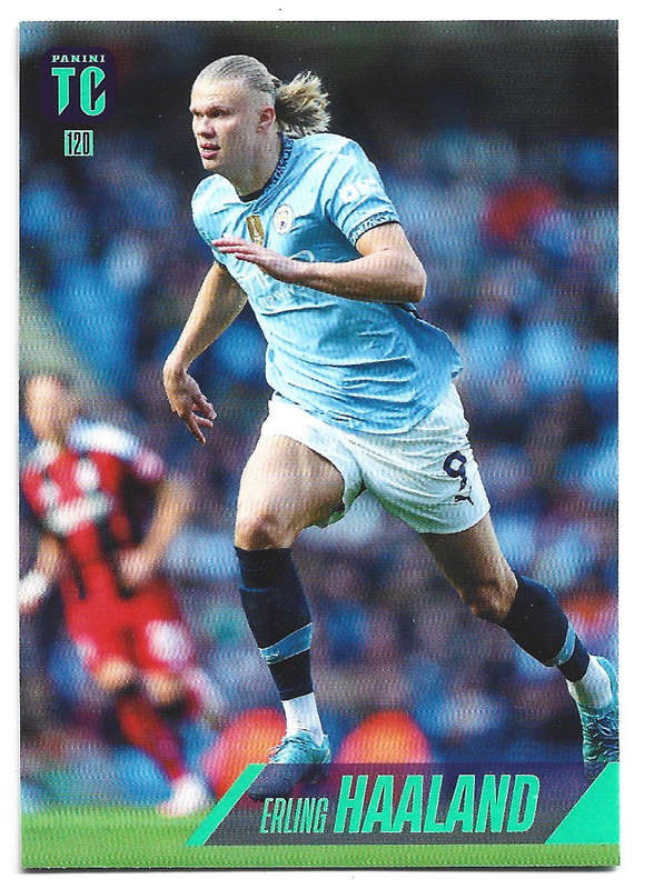 ERLING HAALAND - PANINI `TOP CLASS` 2025 COLLECTION -  BASE TRADING CARD 120