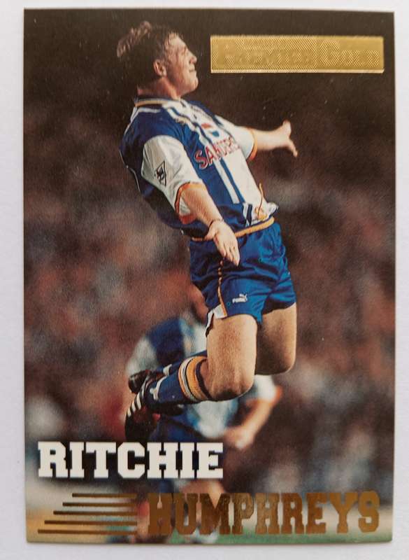 RITCHIE HUMPHREYS - TOPPS PREMIER GOLD COLLECTION 1996/97 - TRADING CARD CARD 122 of 161