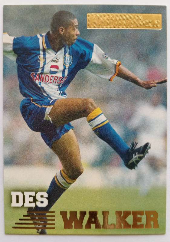 DES WALKER - TOPPS PREMIER GOLD COLLECTION 1996/97 - TRADING CARD CARD 125 of 161