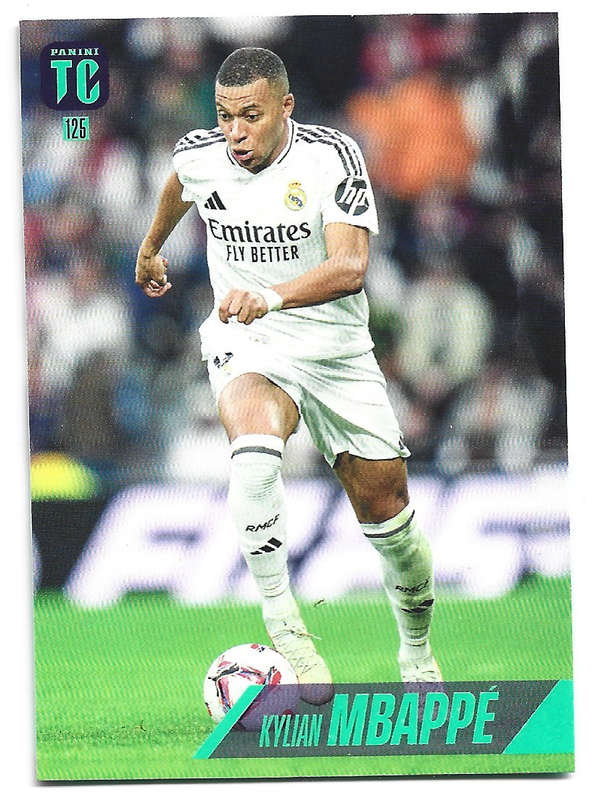 KYLIAN MBAPPE - PANINI `TOP CLASS` 2025 COLLECTION -  BASE TRADING CARD 125