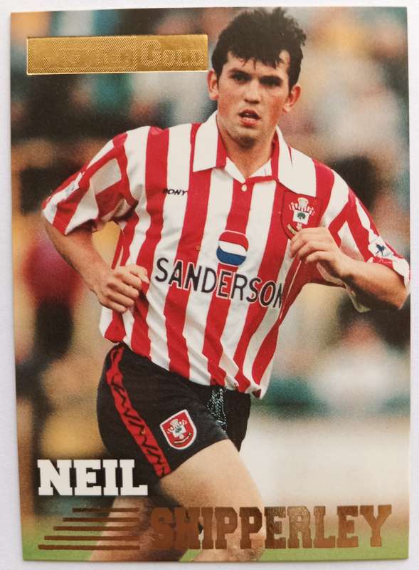 NEIL SHIPPERLEY (Saints) - TOPPS PREMIER GOLD COLLECTION 1996/97 - TRADING CARD CARD 128 of 161