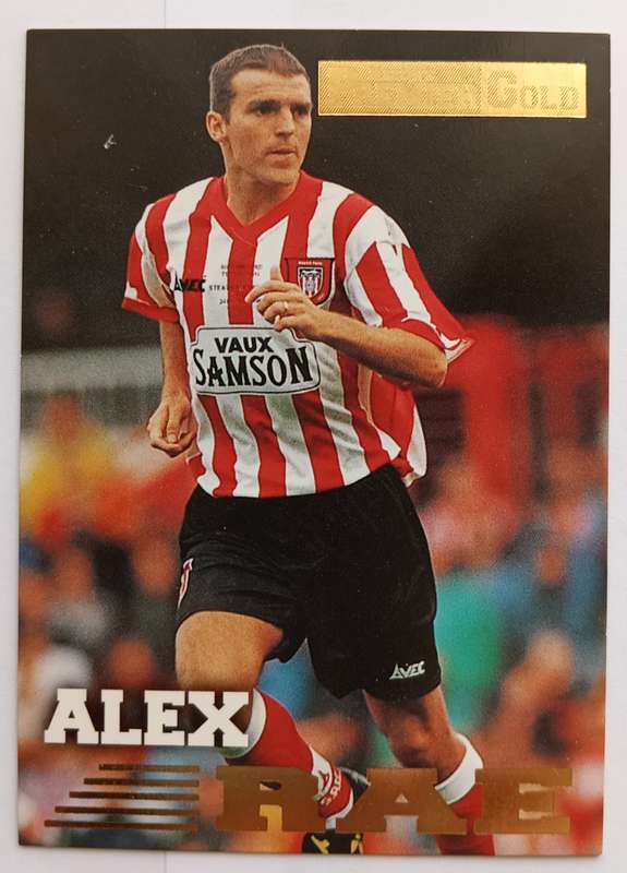 ALEX RAE - TOPPS PREMIER GOLD COLLECTION 1996/97 - TRADING CARD CARD 134 of 161