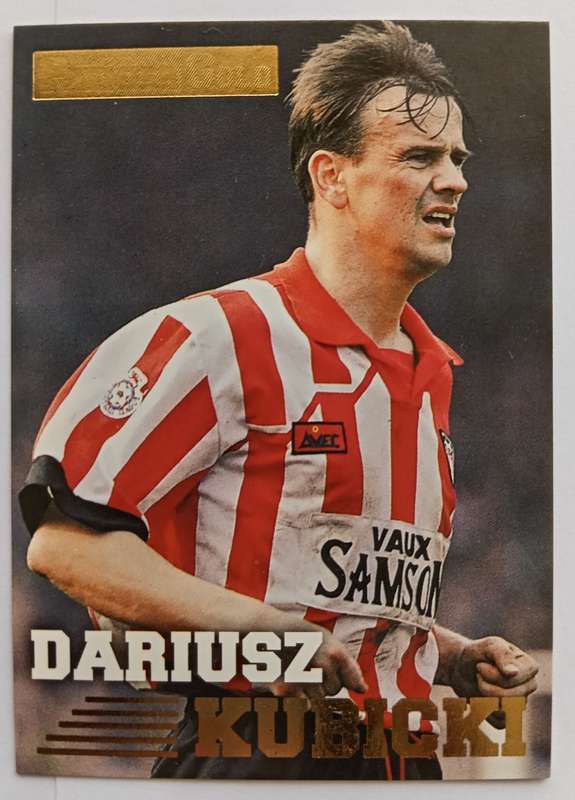 DARIUSZ KUBICKI - TOPPS PREMIER GOLD COLLECTION 1996/97 - TRADING CARD CARD 138 of 161